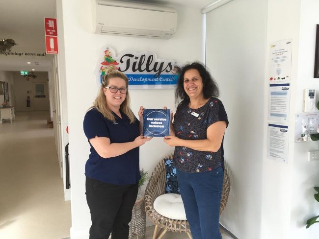 Cardiff inclusion sticker